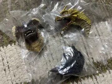 고질라 제일복권 G상 몬스터 헤드 마그넷 3종