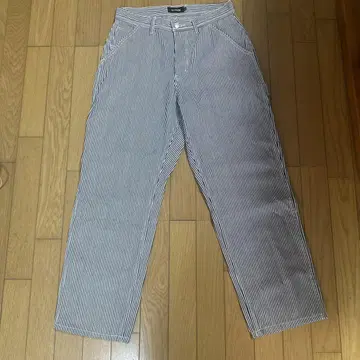 Xlarge 스트라이프 와이드 팬츠 W30