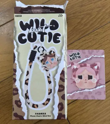 팝 마트 크라이 베이비 폰 참 고양이 CRYBABY
