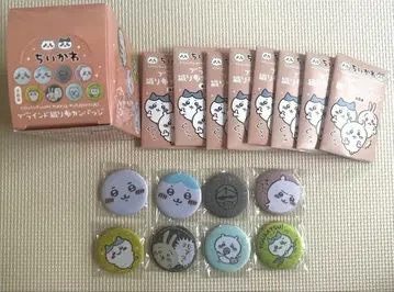 치이카와 (먼작귀) 캔뱃지 블라인드 직물 캔뱃지 컴플리트 박스 포함