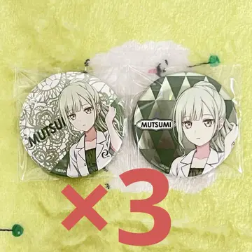 Ave Mujica 모티스 와카바 무츠 캔뱃지 6개 WEGO
