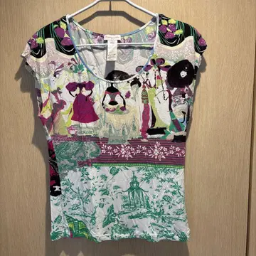 Christian Lacroix 반팔 티셔츠 멀티 컬러 L 사이즈