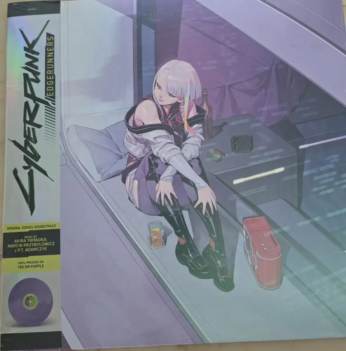 Cyberpunk Edgerunners LP Purple Limited Edition