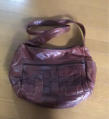 천연 가죽 빈티지 백 멕시코제 80년대 90년대