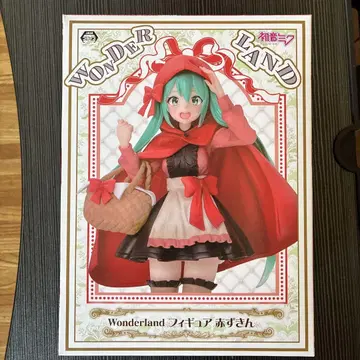 하츠네 미쿠 Wonderland 피규어 빨간색
