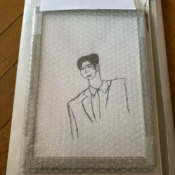 SF9 멤버 자필 초레어 초상화 원화 로운