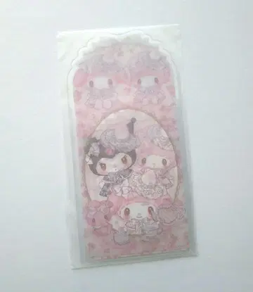 산리오 딸기 신문 부록 데리고 가자 카드 케이스 화이트 딸기 티타임