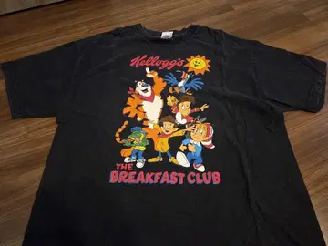 빈티지 공식 Kellogg's 티셔츠 켈로그 노무라 쿤이치