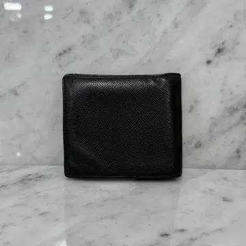 BALLY 발리 두겹 지갑 블랙 검정 심플 천연 가죽