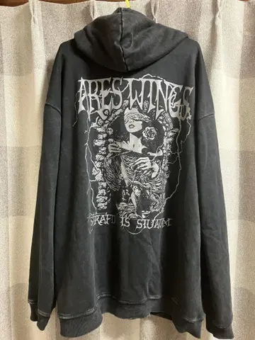 pctokyo 지퍼 후드티 Ares wings L 사이즈 블랙
