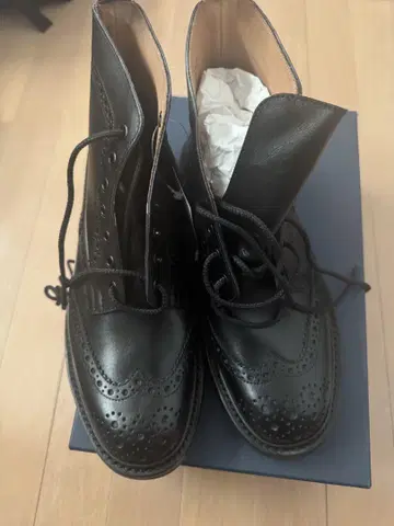 TRICKER'S 컨트리 부츠 7.5 블랙