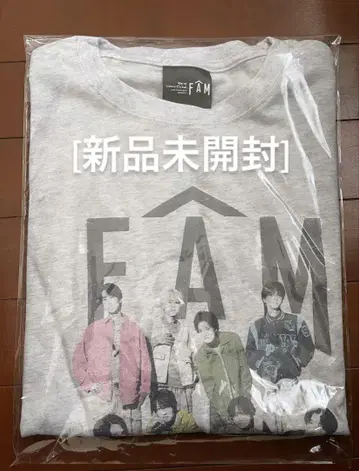 timelesz FAM 티셔츠 화이트