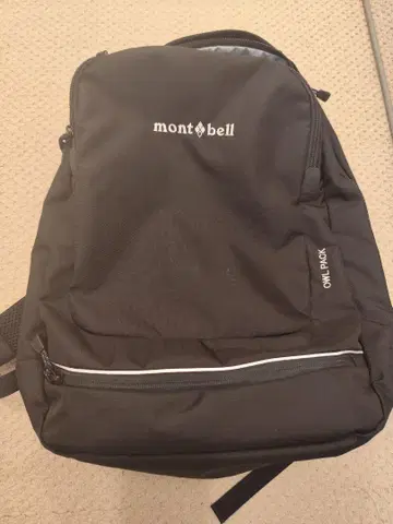 mont-bell OWL PACK 블랙 백팩