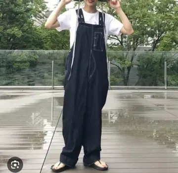 빔즈 보이 데님 오버롤