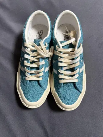 CONVERSE 원스타 스타&바 터콰이즈 스웨이드