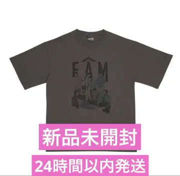 타임리스 timelesz 티셔츠 FAM 티셔츠 차콜 그레이