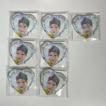 조리키치 준브라이드 하트형 캔뱃지
