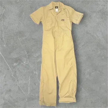 디키즈 D-997 베이지 오버롤