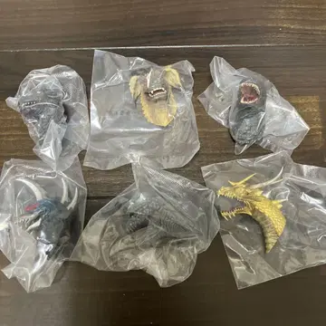 제일복권 고질라 대괴수열전 G G상 몬스터 헤드 마그넷 전 6종 컴프
