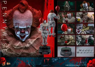 MMS555 핫토이즈 페니 와이즈 pennywise 1/6 피규어