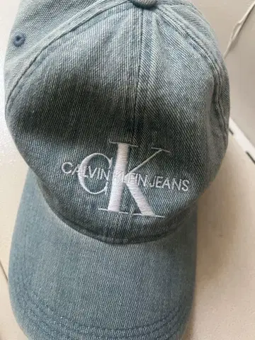 CALVIN KLEIN JEANS 데님 캡 OS