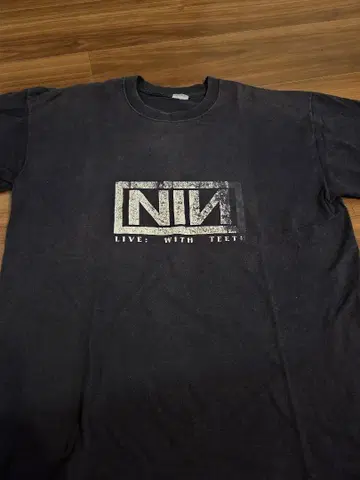 Nine Inch Nails 구제 의류 티셔츠 빈티지