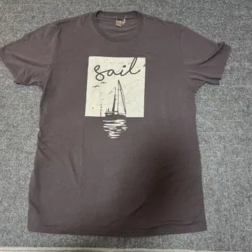 CHARLIE 세일링 보트 티셔츠 L