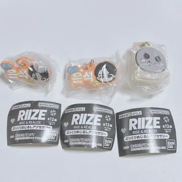 RIIZE 가챠가챠 일본 한정판 통통한 메지루시 액세서리 은석
