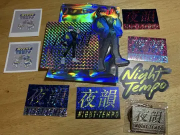 Night Tempo 스티커 키링