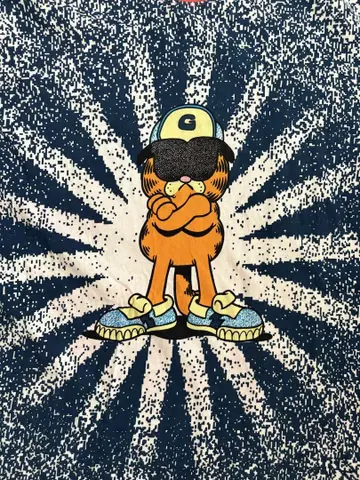 GARFIELD 가필드 티셔츠 70s 카피라이트 USA