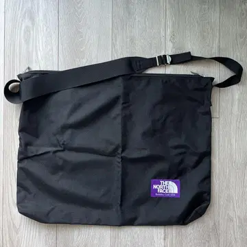 THE NORTH FACE 퍼플 라벨 블랙 숄더백