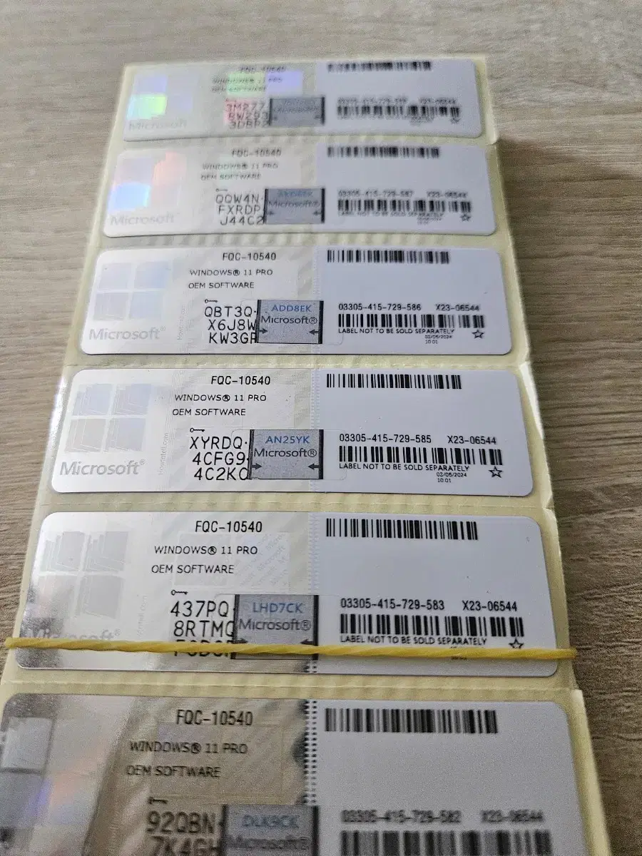 [Free Shipping] Genuine Windows 11 Home/Pro Genuine Label Sticker Windows 10 Installable