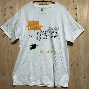 MINOR THREAT out of step 티셔츠 새상품급 L