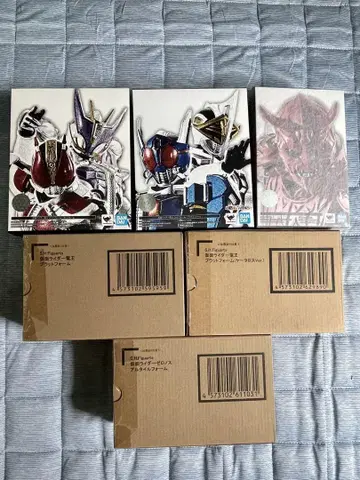 가면라이더 전왕 S.H.Figuarts 피규아트 진골조각 제법 6체 세트