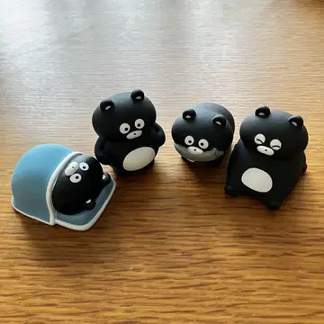 곰 마쿠 소프트 비닐 컬렉션 컴플리트 4개 세트
