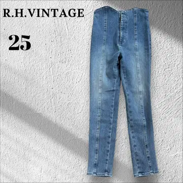 R.H.vintage 하이 웨스트 스키니 스트레치 데님 팬츠 25