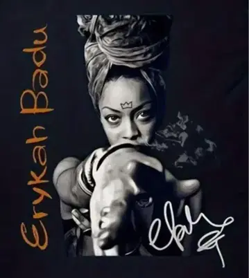 Erykah Badu 티셔츠 힙합 R&B 서울