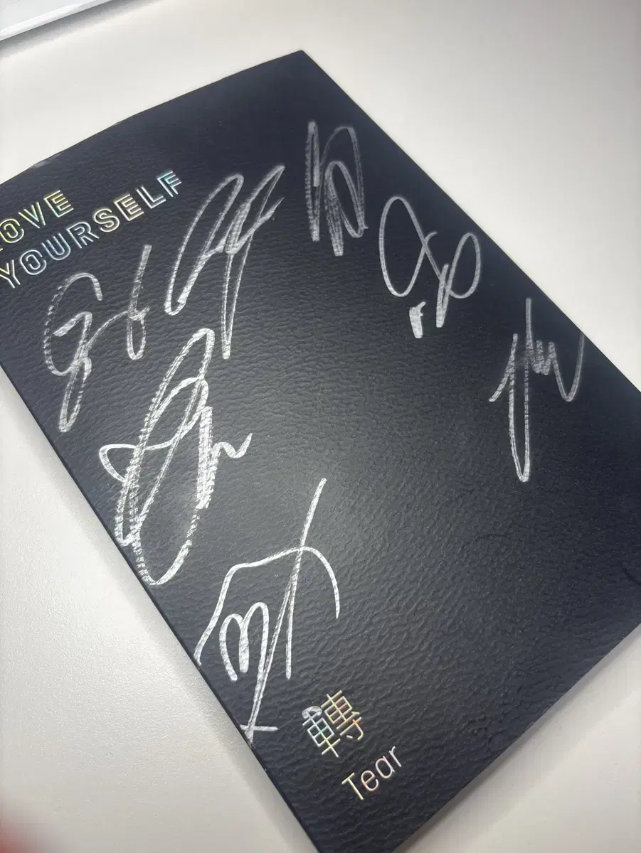 Bangtan Love Yourself Autographed Album