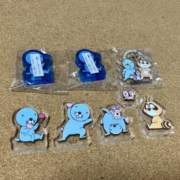 보노보노 시마리스 군 아라이구마 군 가챠 굿즈 세트