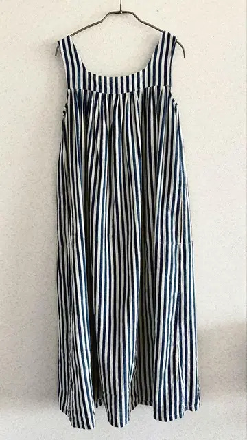 chahat 손으로 짠 인도 면 원피스