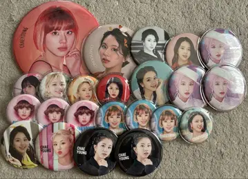 TWICE 채영 캔뱃지 24개 묶음 판매