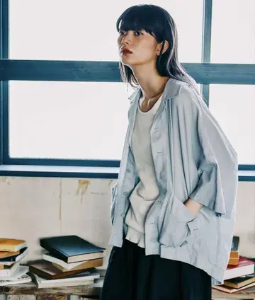 니코앤드 MODE NORM CORE 코튼 시어 워크 셔츠 L 새상품
