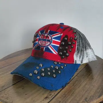 pratts 데미지 가공 메쉬 캡 made in USA