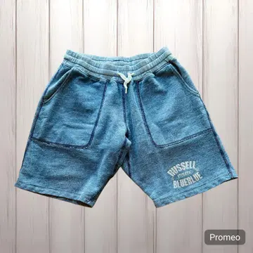 블루블루/러셀 맨투맨 숏 팬츠 L