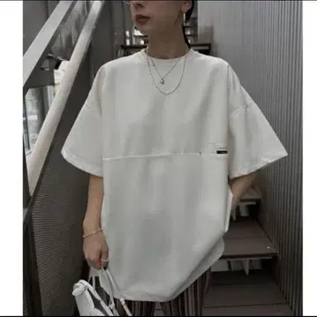 아메리 빈티지 시어 포켓 빅 티셔츠