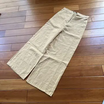 린넨 와이드 팬츠