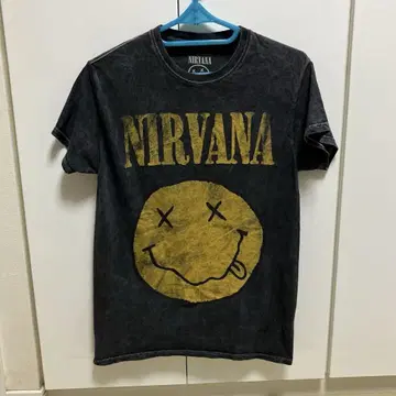 NIRVANA 티셔츠 남성용, 사이즈 S