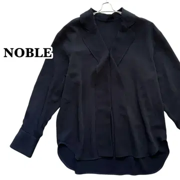 Noble 에스테르 더블 크로스 테일러드 블라우스