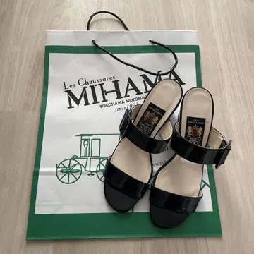 MIHAMA 블랙 힐 샌들