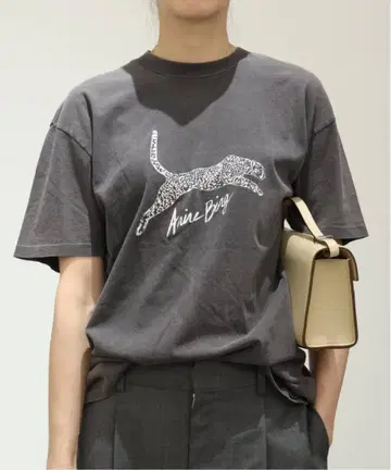 ANINE BING/아니 빈 LEOPARD 레오파드 티셔츠